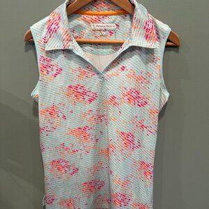 Pebble Beach, Sleeveless Golf Polo, Dry Luxe, Active Wear